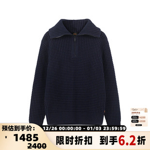 套头衫 Hugo orange系列半拉链高领针织衫 男士 300095 Boss雨果博斯