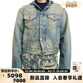 STUDIOS 水洗产品 新款 ACNE 男士 连帽牛仔外套 银泰百货 301574