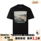 纯棉圆领印花宽松短袖 白山 T恤 男士 春季 WHITE MOUNTAINEERING
