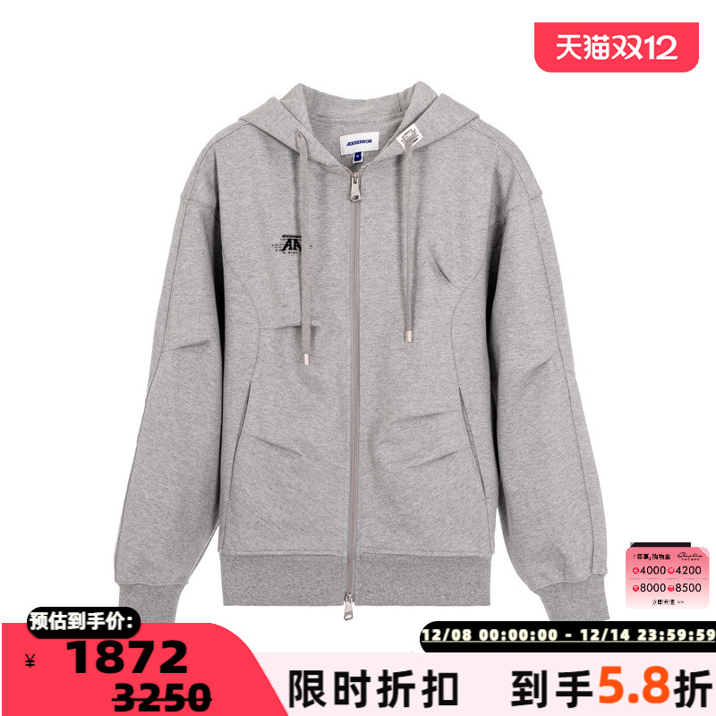 ADERERROR中性连帽卫衣