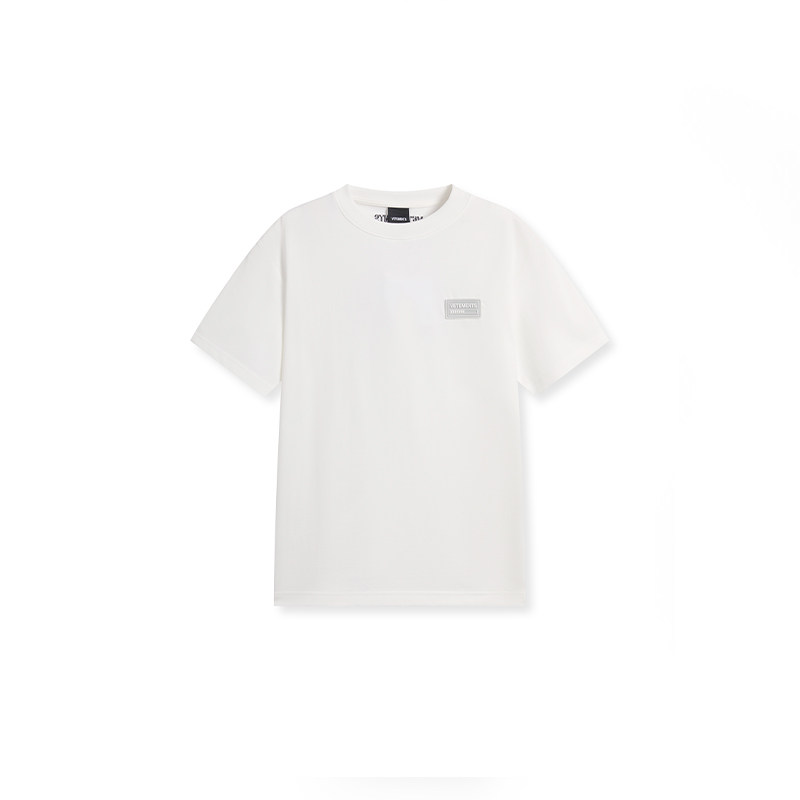 VETEMENTS26春夏男女同款立体印花宽松圆领短袖T恤 银泰 301446图片