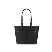 SET Michael KorsJET TRAVEL中号人造革纯色单肩托特包银泰301365