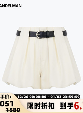 ANN ANDELMAN 25春夏女士花苞裙裤短裙半身裙银泰百货301286
