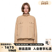 ENRO Perfect distance SHRO 女士金色亮片拼接夹克外套 301469