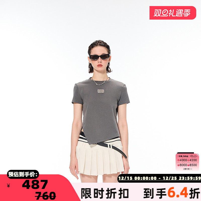 SHROENRO女士镂空T恤