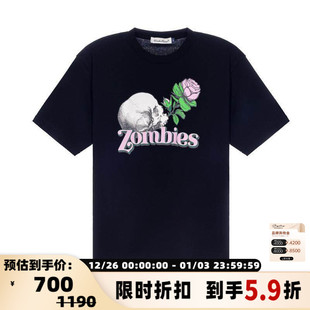 圆领T恤银泰百货精品 UNDERCOVER 印花纯色短袖 男士 301574 新款