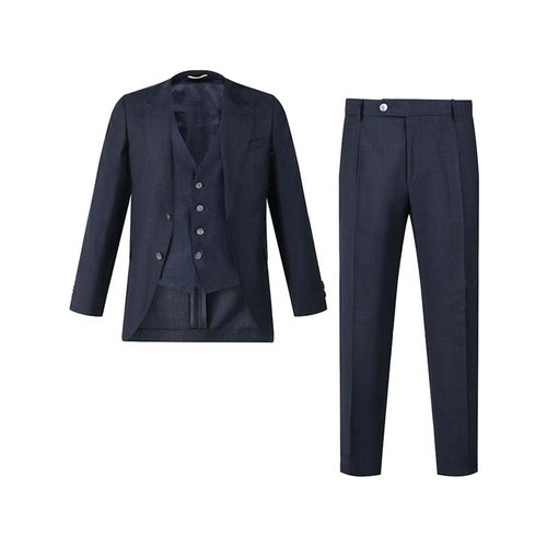 HugoBoss商务西服马甲三件套