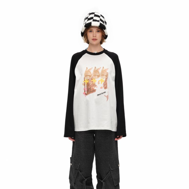 AlexiaSandra男女同款T恤