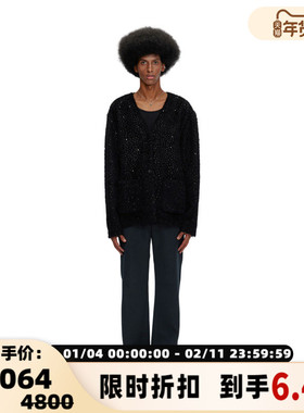 THE LAST REDEMPTION 秋冬款男士曜夜水钻开衫301460