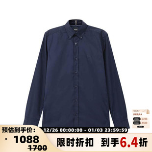 Boss雨果博斯 银泰百货 男士 衬衫 300095 black系列长袖 Hugo