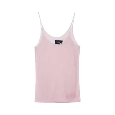 IMMI女士水溶羊毛LOGO提花吊带