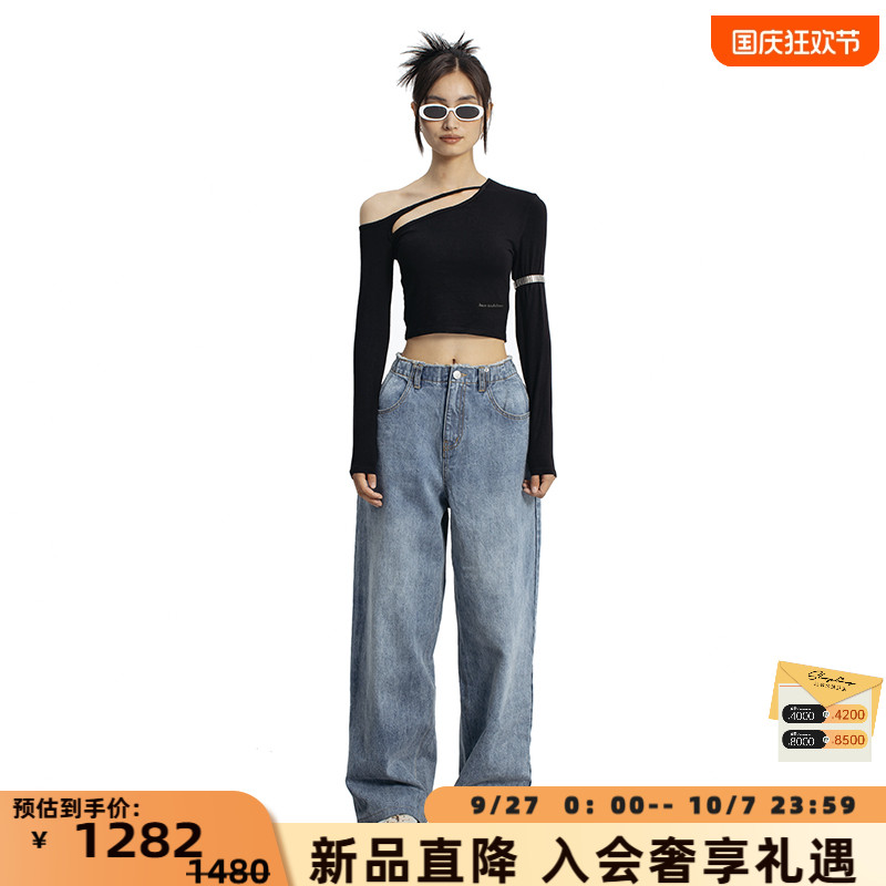 ANNANDELMAN露肩解构上衣