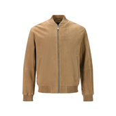 Hugo 300095 black系列复古做旧皮夹克银泰百货 Boss雨果博斯 男士