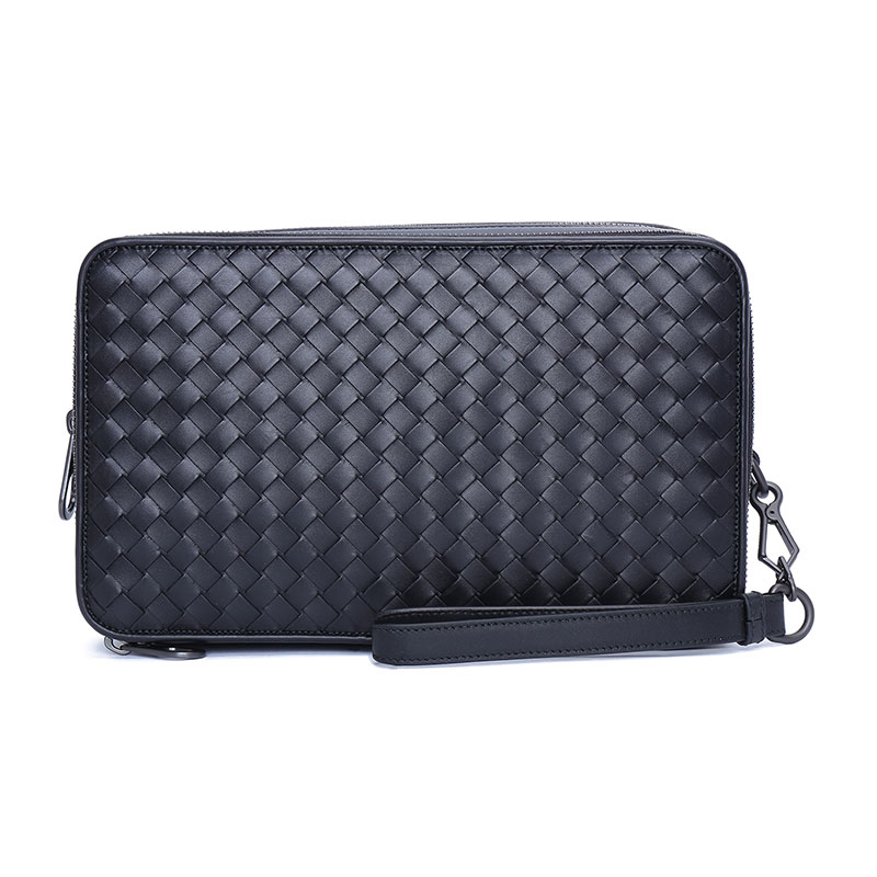 BV Bottega Veneta/±¦ç¾¼Î ţƤ²ÄÖʾµä±àÖ¯°üÉíÄÐÊ¿ÊÖÄðüÒøÌ©