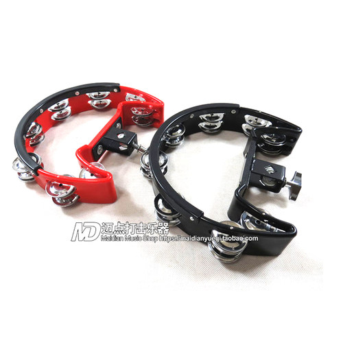 迈点打击乐器 正品 FLEET 踩镲摇铃 铃鼓 打击摇铃 双色可选