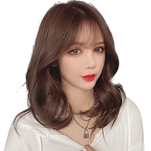 一片式V型短卷发片接发片隐形仿真发假发片大波浪蓬松假发女无痕