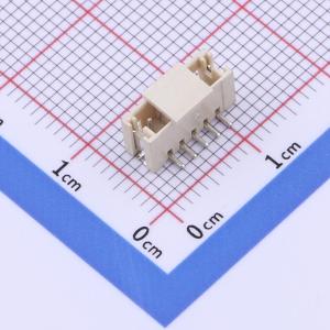 WAFER-ZH1.5-5PLB线对板/线对线连接器 1.5mm 1x5P立贴加盖存