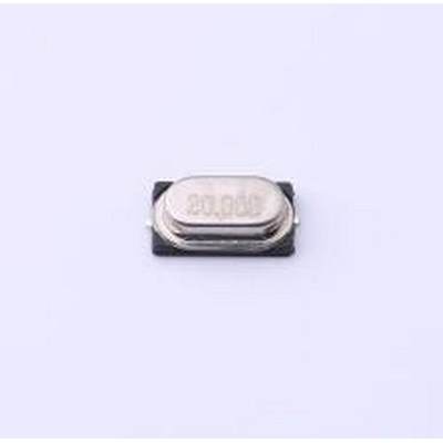 S47SMD20.000M8PF10R30B3 无源晶振 20MHz ±10ppm 8pF HC-49S-SM