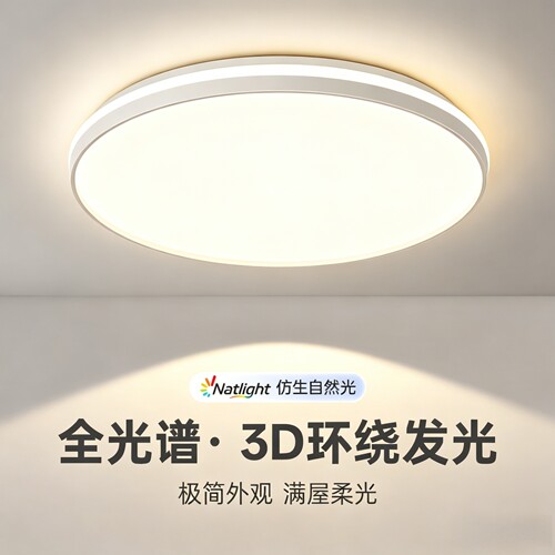 极简柔光护眼百搭家用吸顶灯