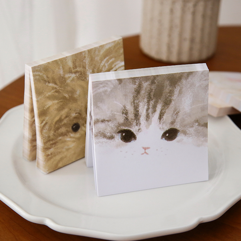小日子不翻篇治愈猫狗插画便签纸