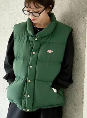 DANTON*IENA别注 皴皱感尼龙表层 里外全防水  90鹅绒轻盈暖 马甲