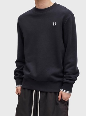 日单 2025秋季新品全棉毛圈刺绣圆领套头卫衣联名款 力荐BEAMS