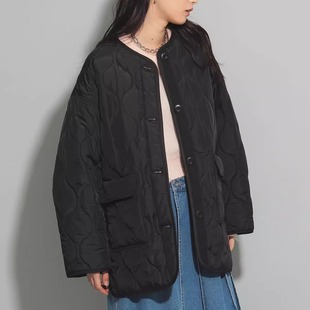 葫芦格日系复古百搭休闲圆领棉服棉衣 新品 RAYBEAMS 2025冬季 日单