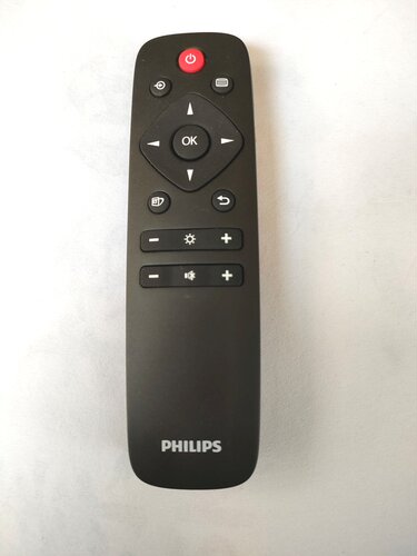 全新原装飞利浦436M6VBP 438P1 499P9H1显示器遥控器