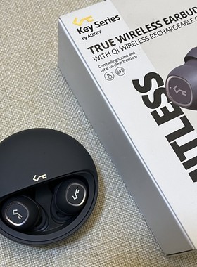 Aukey T10无线充电真无线TWS蓝牙5.0入耳式运动耳机耳塞hifi音质