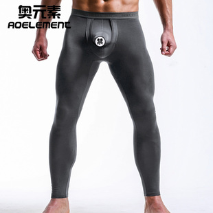 静脉紧身保暖裤 精索单件薄款 修身 曲张秋裤 枪弹分离男士 打底裤 秋裤