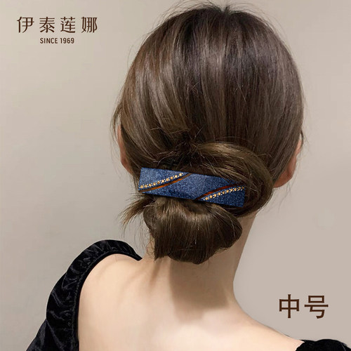 中小号高端镶钻发夹简约伊泰莲娜