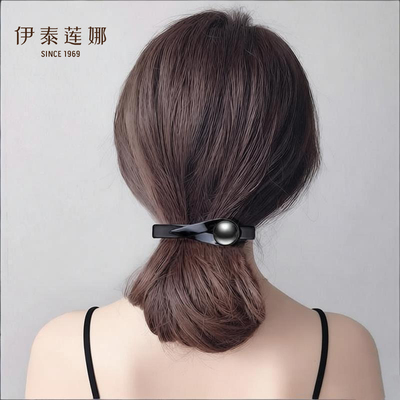 伊泰莲娜典雅醋酸纤维仿珍珠发夹
