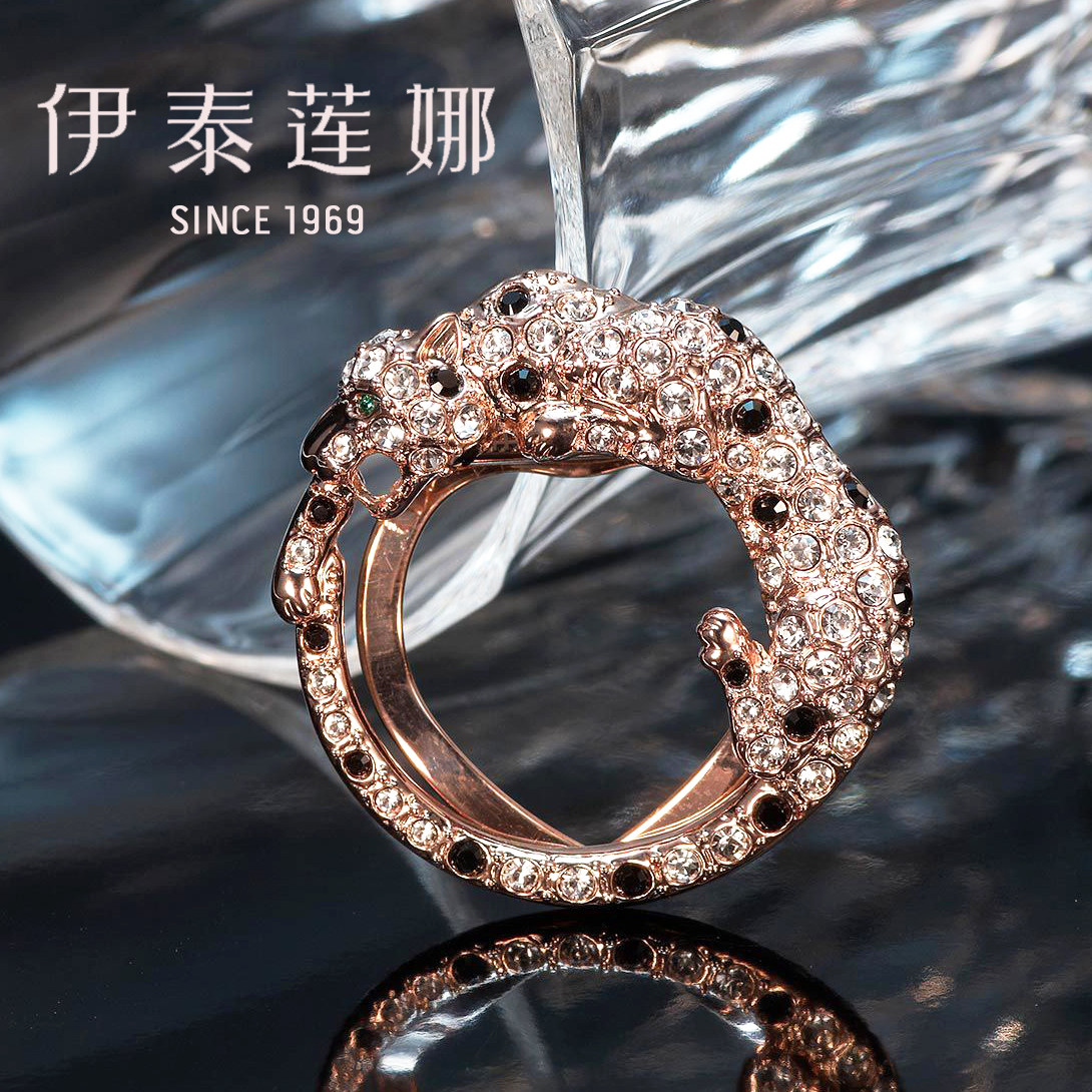 美洲豹丝巾扣/两用胸针伊泰莲娜图片