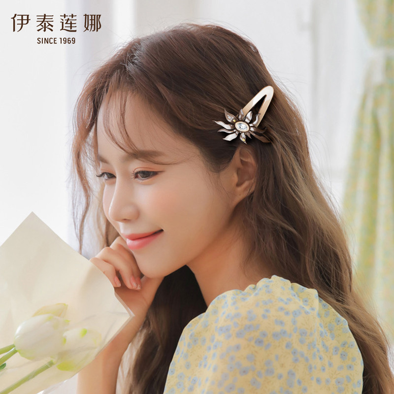 伊泰莲娜侧边前额碎发刘海夹边夹图片