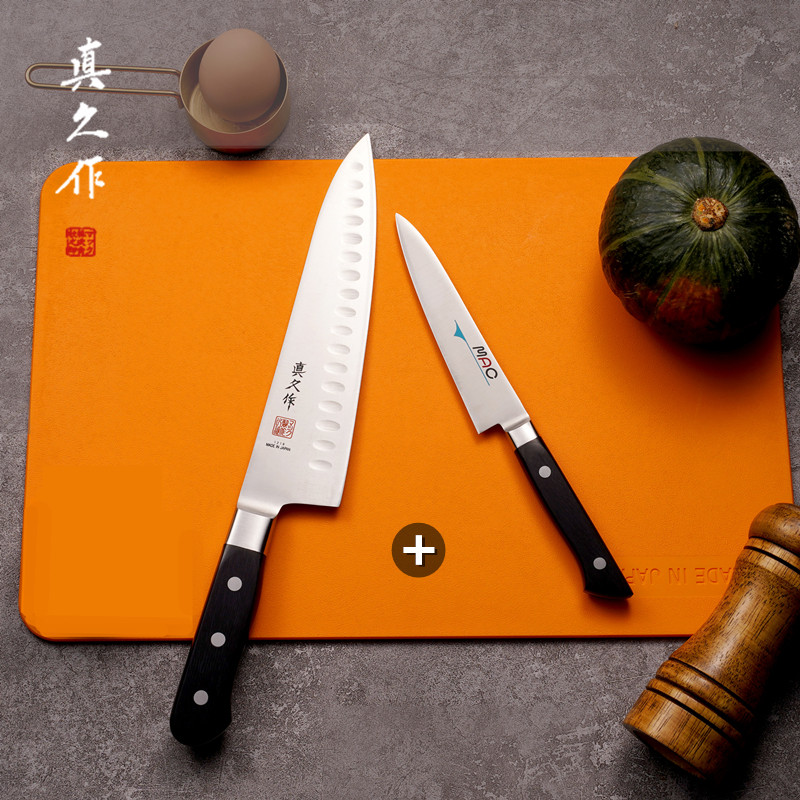 甲纹双雄真久作日本进口主厨牛刀日式料理切肉切菜刀水果刀MTH80