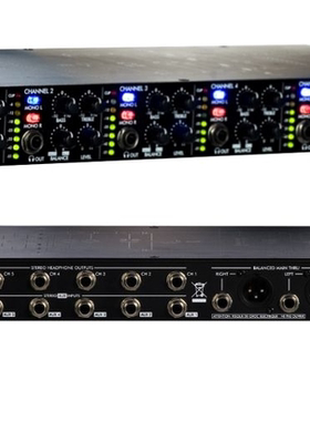 ART HEADAMP6 PRO 12通道立体声耳机放大器耳机信号分配HEADAMP6