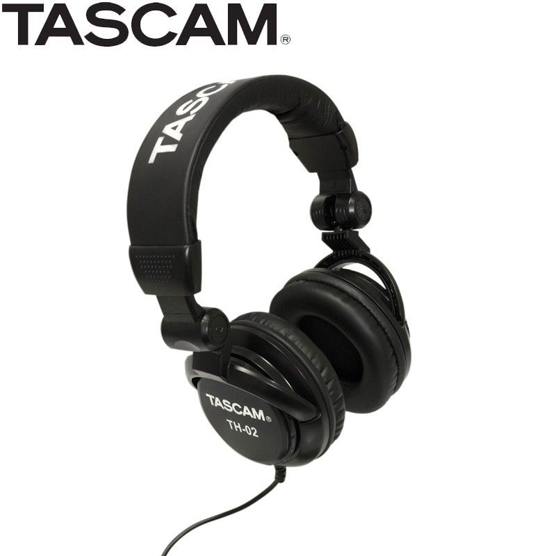 TASCAM TH-02头戴封闭式混音棚耳机歌手音乐游戏电脑耳麦