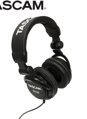 TASCAM TH-02头戴封闭式混音棚耳机歌手音乐游戏电脑耳麦