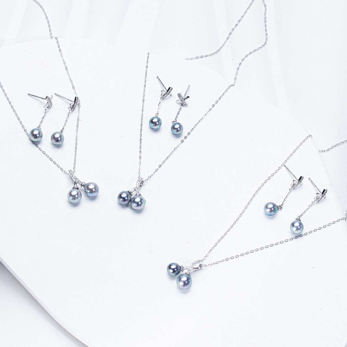 【真多麻】天然海水珍珠真多麻套装项链+耳钉（多样性发货发一）,珠宝/钻石/翡翠,颈饰,淘宝优惠券,粉丝福利购,淘宝优惠卷