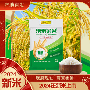 【真空包装】25年新米 沃禾金谷上京长粒香米  寿司饭团家用米5kg