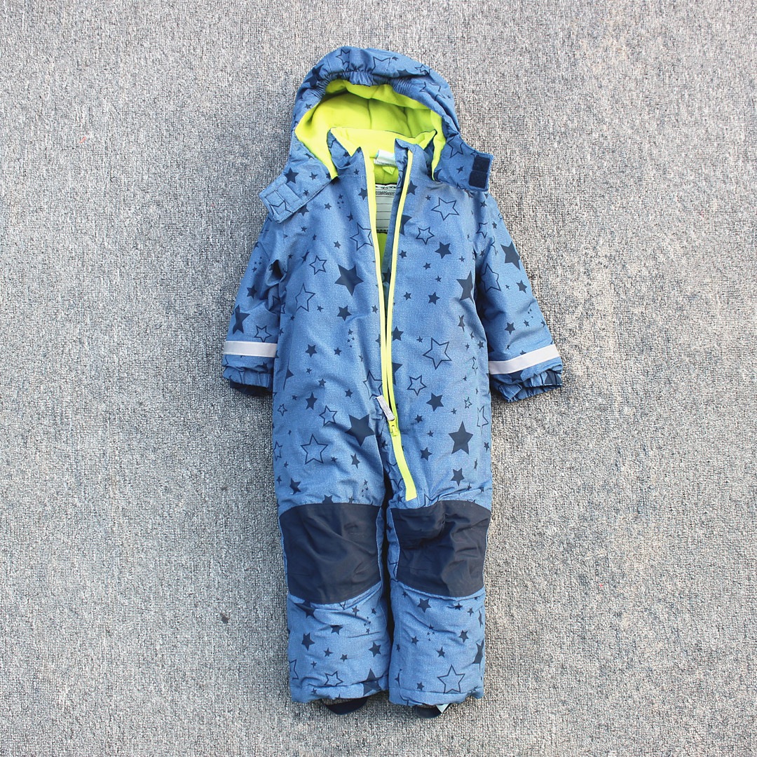 欧美加厚儿童连体滑雪服