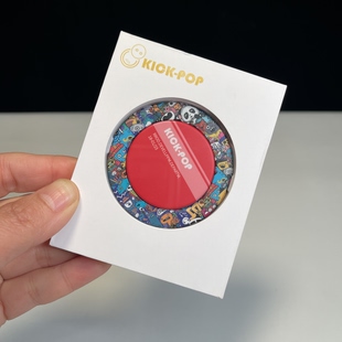 孤品捡lou请cang POP可可抱磁吸指环支架超薄magsafe红色 KICK