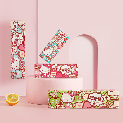 HelloKitty食品保鲜密实袋 旅行分类收纳袋 茶叶分装袋 加厚自封