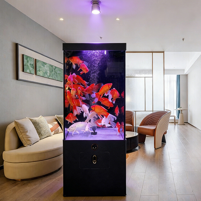 2026年新款立式超白鱼缸造景裸缸底滤免换水落地客厅水族箱方缸,宠物/宠物食品及用品,底柜/落地缸,淘宝优惠券,粉丝福利购,淘宝优惠卷