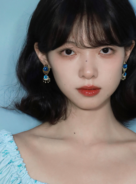西迟朋克女单眼仔耳钉
