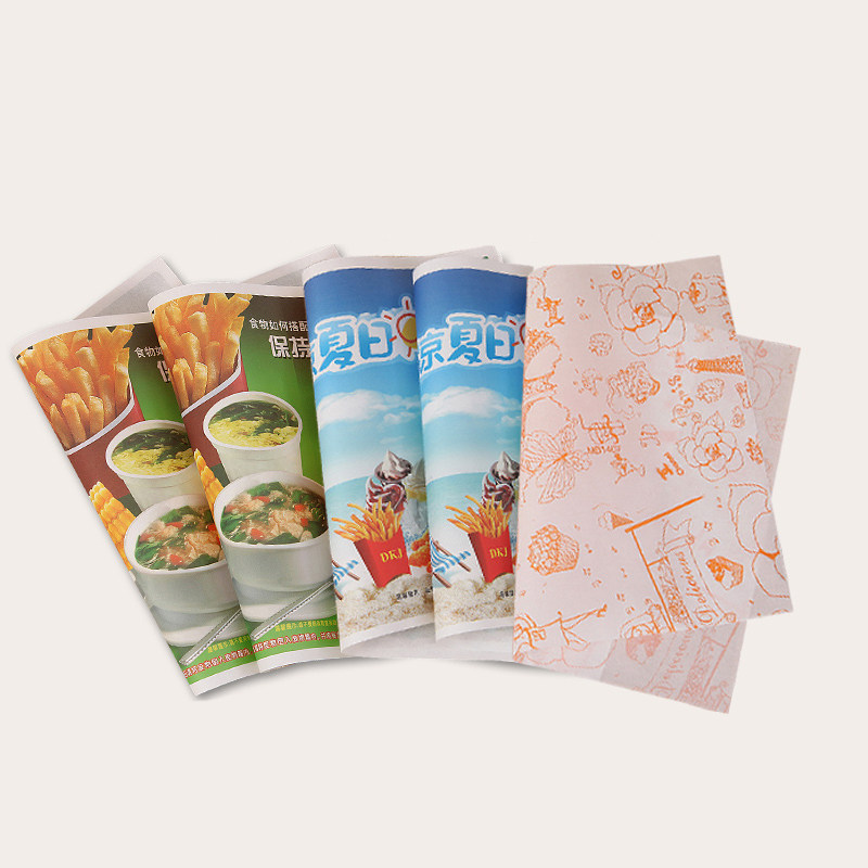 托盘纸定制包邮一次性餐盘纸900张汉堡餐垫纸防油防水食品烘焙纸