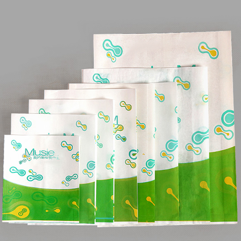 防油纸袋子打包定制订做油炸鸡排柳薯条食品包装纸袋一次性小吃袋