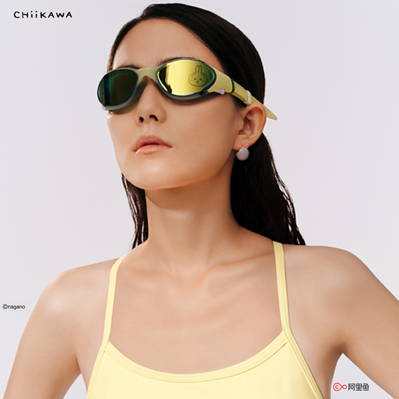 Speedo×Chiikawa大框防水泳镜
