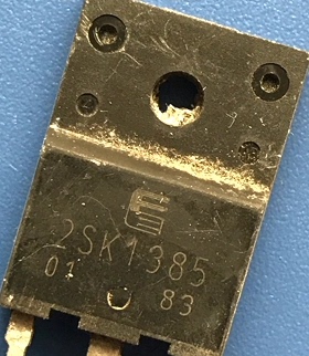 2SK1385 K1385进口拆机9A 800V MOS场效应管测好