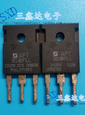 APT5014BFLL原装进口拆机 大功率5014BLL500V 35A TO-247